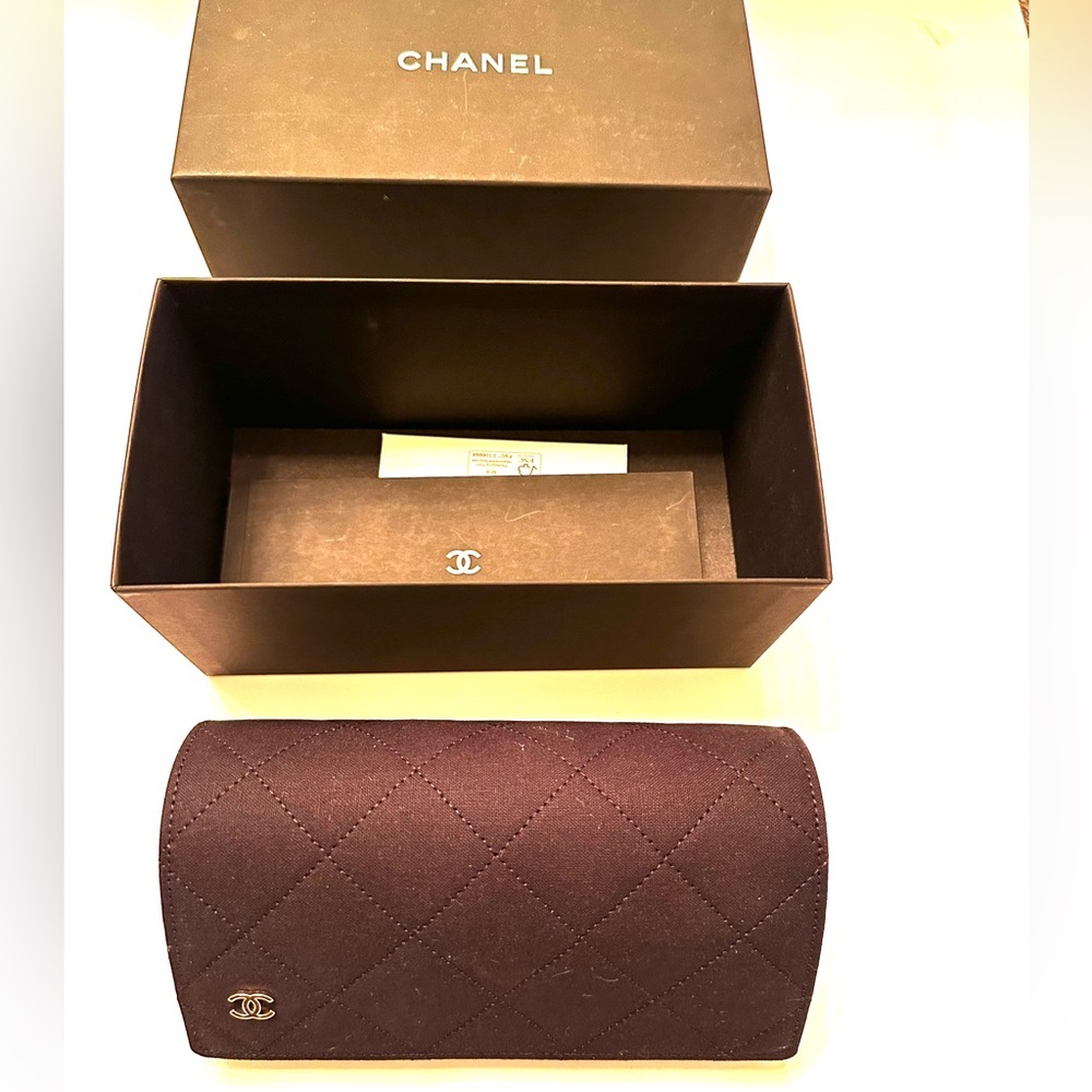 AUTHENTIC Chanel 2024 sunglasses case.